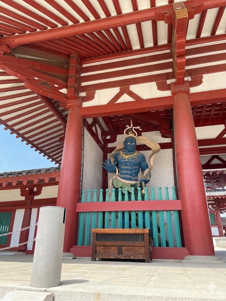 Kongo Rikishi Statue (Ungyo)