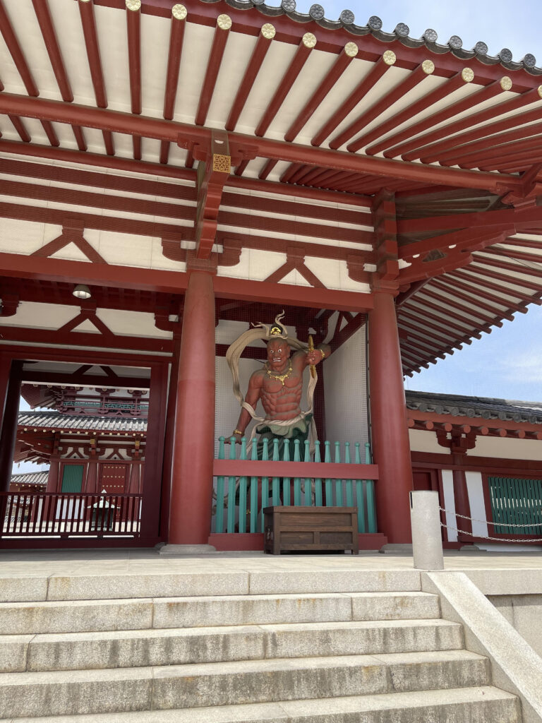 Kongo Rikishi Statue (Agyo)